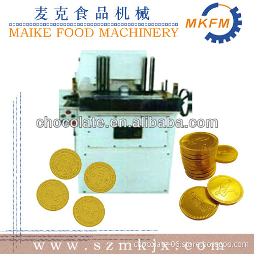 MYHJ golden coin aluminum foil embossing machine